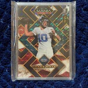 Wild Card Auto Mania American FB Drake Maye Rookie Card 19/25